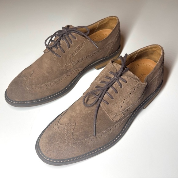 Vionic Men\'s Bruno Brown Suede Oxford Shoes Size- 10.5 main image 9